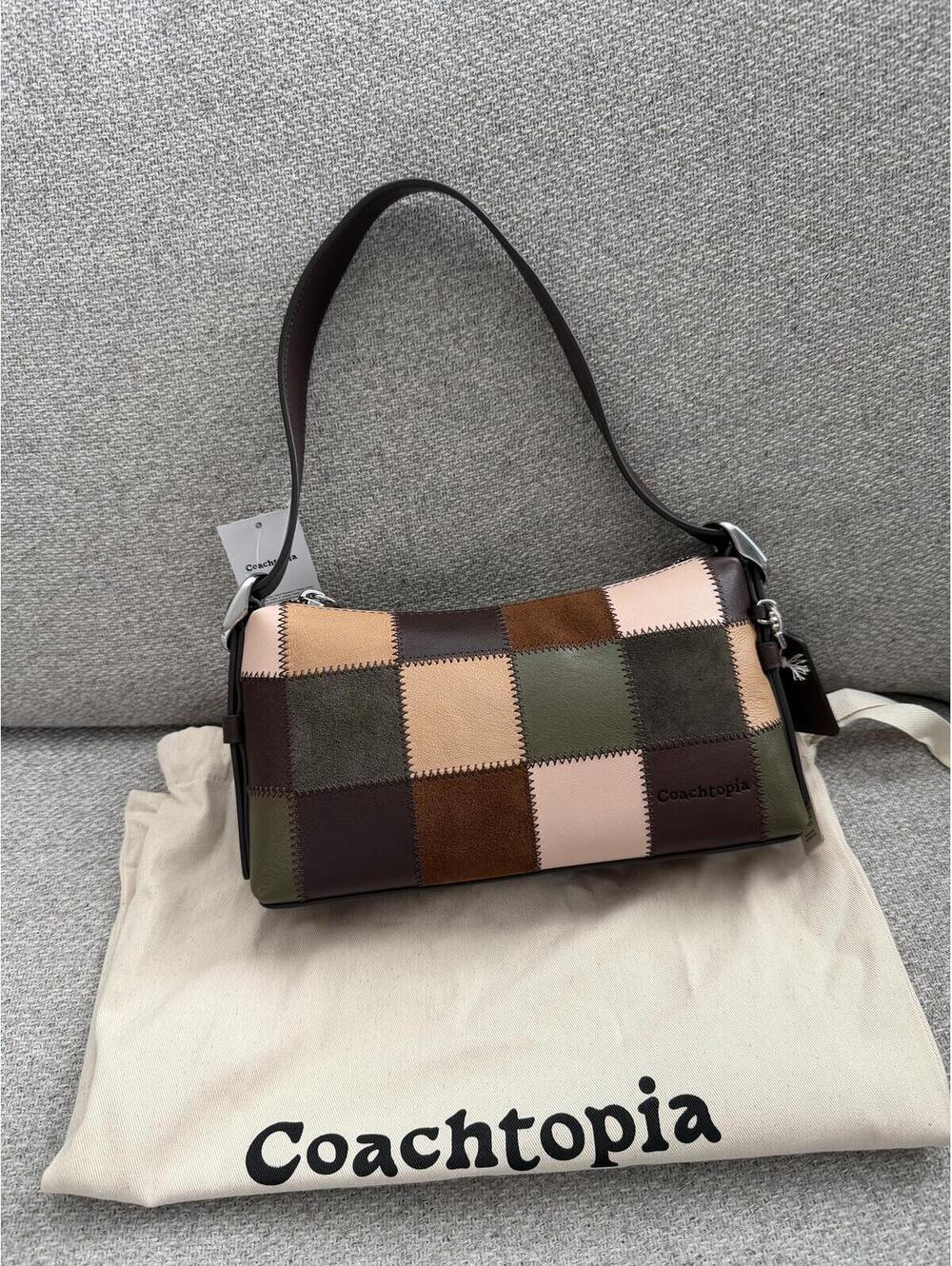 NWT Coachtopia Patchwork Small Alter Ego Shoulder Bag